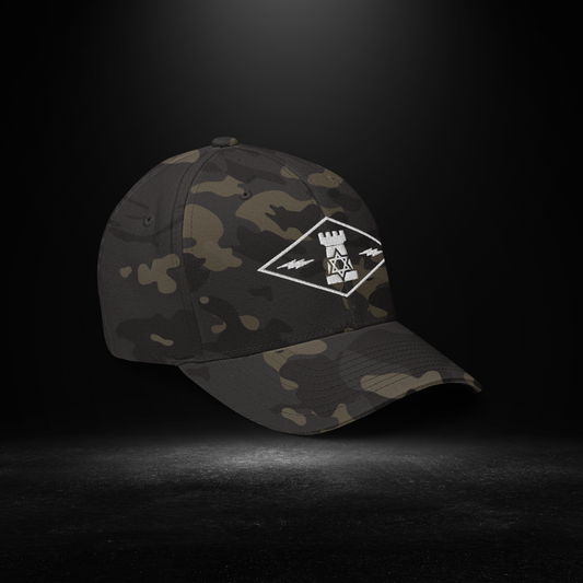 MultiCam Black Black Arrow Israel Cap