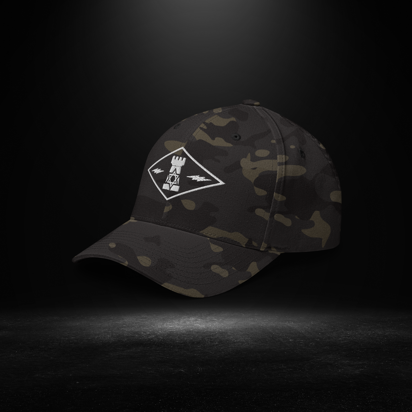 MultiCam Black Black Arrow Israel Cap