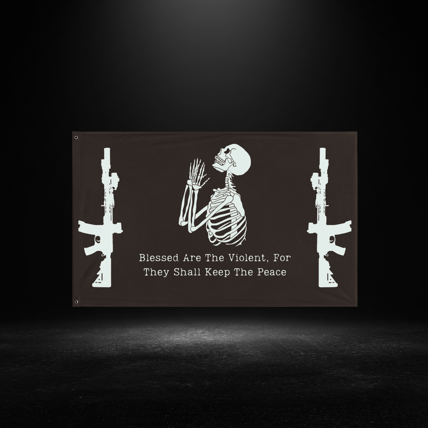 "Blessed Are the Violent" Flag